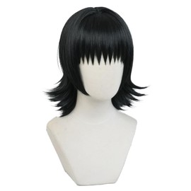 SUNXXCOS Hunter x Hunter Heat-resistant Cosplay Wig with Net Accessory for Costume Women Cosplay Props (Shizuku + Eyes)