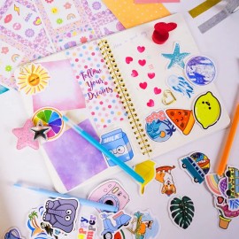 Kit De Diario Para Niñas Agendas Diy Juego De Albumes 98pzs