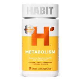 Habit Cápsulas Para La Salud Digestiva Y Metabolismo 60 Pzas Sabor Sin Sabor