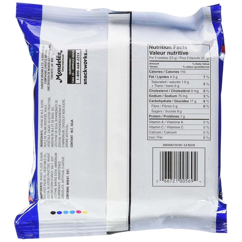 Mondelez International Oreo Original Sandwich - Cookies, 303g/10.7oz., Bag, {Imported