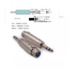 Unbranded 2 Pack 1/4 TRS to XLR Female Adapter Female