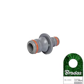 BRADAS Plug-in System Reduction Double Nipple 1/2 Inch to 3/4 Inch WL-2202 Coupling Power Jet - Standard