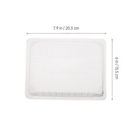 EXCEART 10 unidades de cubierta de polvo epoxi Crafts de plástico transparente para fundición de resina epoxi