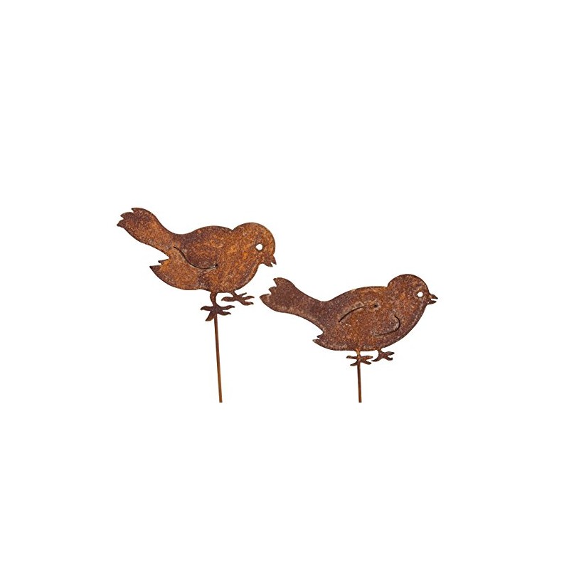 Garden Stake Set of 2 Birds Mini Trellis