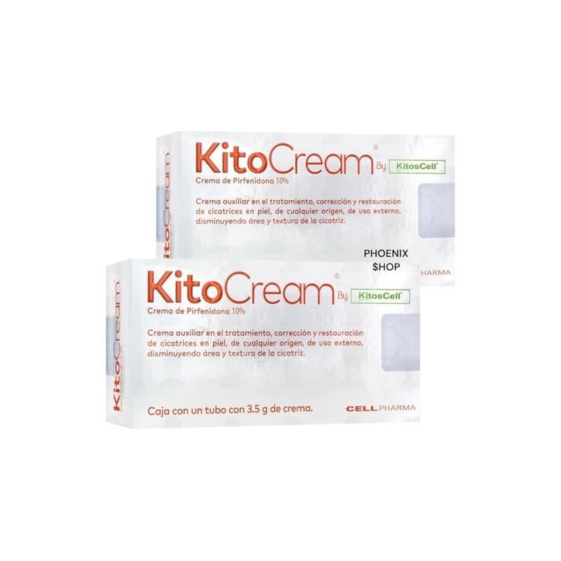 Crema para Cicatrices Kito-Cream 10% 3.5g (2 Piezas) Cuidado de
