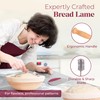 Sourdough Bread Baking Supplies with 2 Banneton Bread Proofing Basket