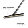 Pet Hair Removal Broom Adjustable Long Handle Carpet Rake Portable