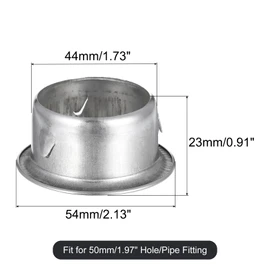 uxcell Floor Drain Cover, Stainless Steel Anti Blocking Drain Cover for Outdoor Bathroom Kitchen, Fit for 50mm/1.97" Aperture
