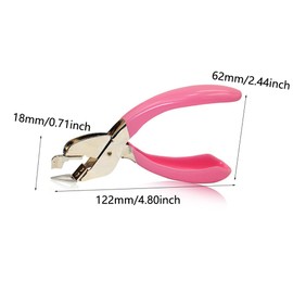 Staple Remover, Heavy Duty Staple Pulling Tool Family School Office Lightweight Staple Remover Tool with Non-Slip Handle (Blue)