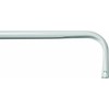 Kenney KN510 Single Curt Rod, 18"-28", White