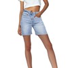 Pantete Women's Stretchy Jean Shorts High Waist 7" Inseam Summer