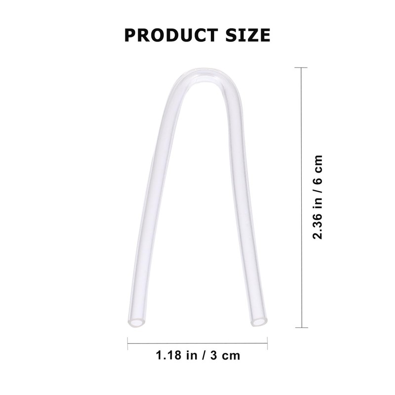 Balacoo 4pcs Preformed BTE Earmold Hearing Aid Tubes Hearing Machine