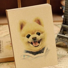 BOSSTER A4 Kraft Paper 100 Sheets DIN A4 Cardboard Paper Brown Paper 100 g/m² for Inkjet Printers Laser Printers and Art