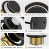 Sogmeter Oil Rubbed Bronze Tub Drain Kit with Hair Catcher,