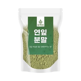 Oherb 국산 연잎가루 연잎분말 1kg Korean Lotus Leaf Powder 1kg