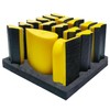 Hand Sanding Block Set of 16,Interchangeable Assorted Contoured Profile Sanding