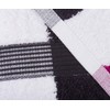 Gözze - New York Striped Bath Towel, Soft and Absorbent,