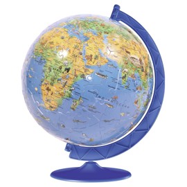 Ravensburger XXL Children's Globe 180 Piece 3D Jigsaw Puzzle Ball for Kids and Adults - Easy Click Technology Means Pieces Fit Together Perfectly