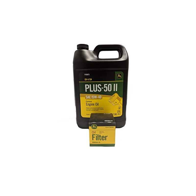 John Deere Original Equipment Oil Change Kit Filter and Oil