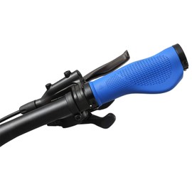 Dymoece Bike Handlebar Grips,Bicycle Handle Grip Ergonomic Design Dual Lock-on for Mountain Bike MTB BMX Foldable Downhill