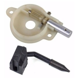 For Husqvarna Replacement Oil Pump Oiler Set for Husqvarna 36 41 136 137 141 142 Chainsaw B