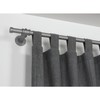 GARDINIA Industrial Home Series Wall Support for Curtain Rods with