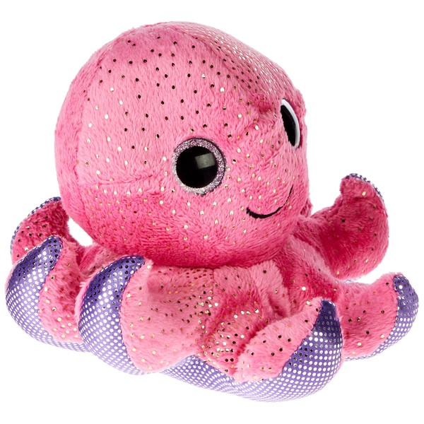 AURORA, 61026, Sparkle Tales, SeaStar Octopus, 7In, Soft Toy, Pink