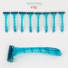 Disposable 3-blade Dorco TOUCH3 Razor x 8 Packs Disposable Razor Portable Razor Face Razor / 일회용 3중날 도루코 면도기 TOUCH3 x 8개 일회용면도기 휴대용면도기 페이스면도기