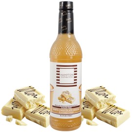 Sugar Free White Chocolate Mocha Coffee Syrup, White Chocolate Mocha Flavor Drink Mix 25.4 Fl Oz (Pack of 1), Zero Calorie Flavoring for Lattes, Shakes, Food, Snacks & More, Gluten Free