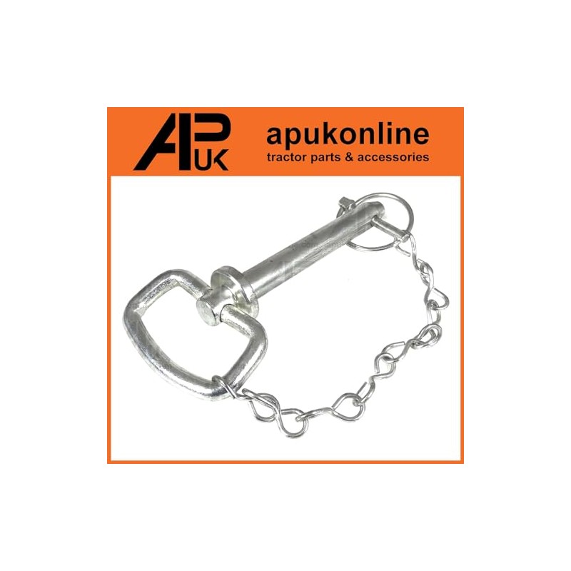 APUK Hitch Pin with Linch & Chain Replacement for Fordson