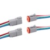 Flytuo Deutsch DT 6 Pin Connector 2 Pack - Waterproof