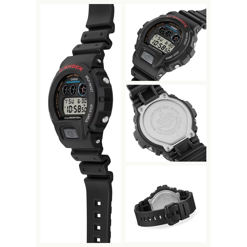 Casio Watch G-Shock 【Domestic Regular Product】 DW-6900, Black