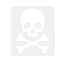 Betagt Human Skull Router Templates, Clear Acrylic Templates for Woodworking, Cross Router Inlay Templates, Woodworking Router Guide Tool for DIY Craft