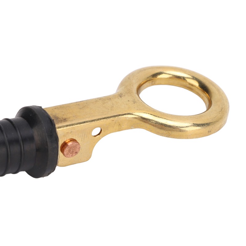 Snap Handle Drain Plug Rubber Brass Twist Design Long Lasting