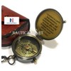Eagle Compass Engraved Vintage Ship Functional Gift Compass Baptism