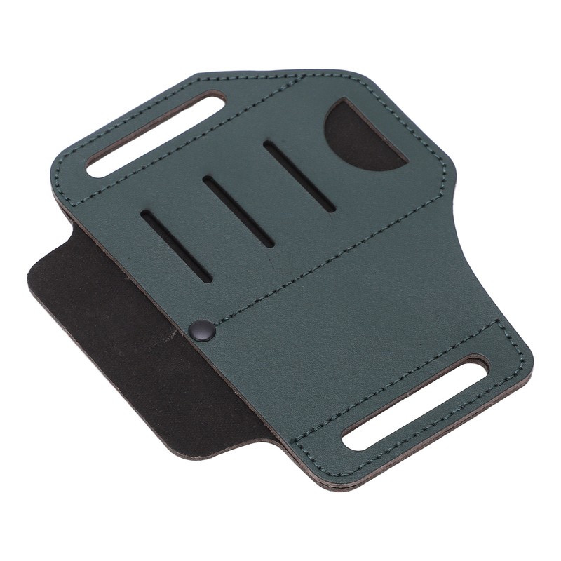 Leather Sheath EDC Organizer Multi Pockets Essentials Carrier Multitool Belt