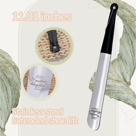 Tofwaol Mom Gifts Shoe Horn Long Handle for Seniors Birthday Gifts for Mom Daughter Gifts from Mom Long Shoe Horn Gifts for Mom Christmas Gifts for Mom Mother Gifts from Daughter Shoehorn