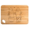 Mr. & Mrs. Panda Bamboo Chopping Board, Cactus Love, Gift,