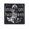 Alchemy of England Let's Get Hammered Coaster Black