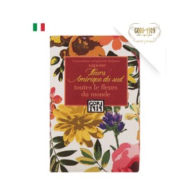 Gori1919 Gori 1919 World Flower Soap 150g Natural Soap Face Wash Body Bar Olive Marseille All-in-One Mildly Acidic / 고리1919 월드플라워솝 150g 천연 비누 세안 바디바 올리브 마르세유 올인원 약산성
