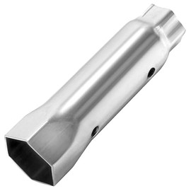 RV Water Heater Element Wrench Socket, Dual Hex Wrench Removal Tool for Anode Rod and Water Heater Element 1-1/16 in x 1-1/2 in x 6 in for All Residential and RV Camper Travel Trailer Motorhome