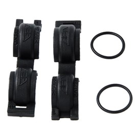 1 Pair Heating Matrix Core Pipe Gaskets and Clips Heat Air Cond Internal Clip Compatible with Ford C-Max Focus Mk2 Mk3 Kuga Mk1 Heat Air Cond Internal Clip 1454337 1342708