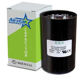USA Made Replacement for Carrier 330V Round Start Capacitor 324-389 MFD