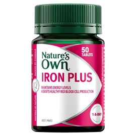 Nature's Own Iron Plus 50mg Tab X 50