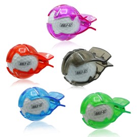 GOLF-EZ (Multi-Color 5 Pack) Golf Ball Marker Line Drawing Alignment Tool