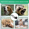 Dog Muzzle, Breathable Mesh Nylon Soft Muzzle Guard with Adjustable