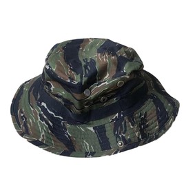 TAILOR JAPAN Boonie Hat, Jungle Hat, Camouflage, Multicam, Multi, Camouflage, One Size, Hat, Military Uniform, Military (Tiger Stripe)