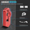 SKYJDM Motorcycle Lock Combo - Helmet and Brake Anti-Theft Grip