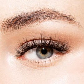 KISS Lash Couture Naked Drama Collection 4 Pairs of False Eyelashes, Ruffle, Full and Fluffy Faux Mink Fake Lashes with Flexible KISS Eyelash Band, Includes Eyelash Glue