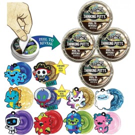 Crazy Aaron's Putty Mini Tins Lost Treasure Guardians - 4 Blind Packs